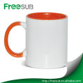 Promotional gifts red sublimation mug blank